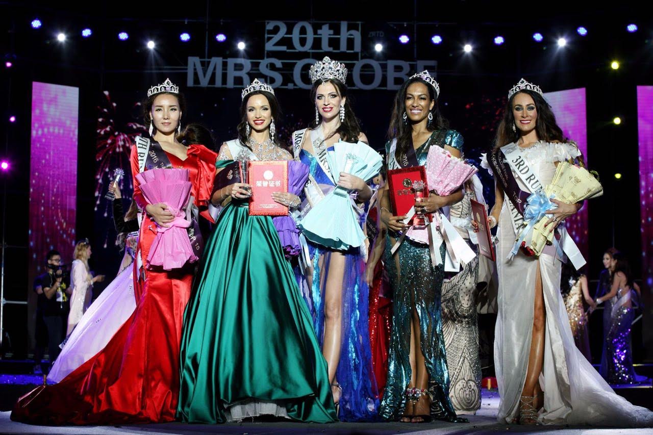 הזוכות בתחרות מיסיס גלוב כבוד גדול לנציגות נתניה בתחרות מיסיס גלוב בסין