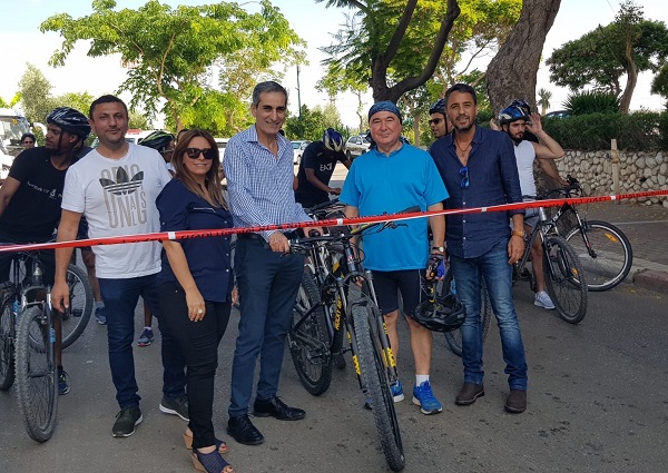 פעילות קהילתית - מסע האופניים בדרום העיר חוגג בר מצווה