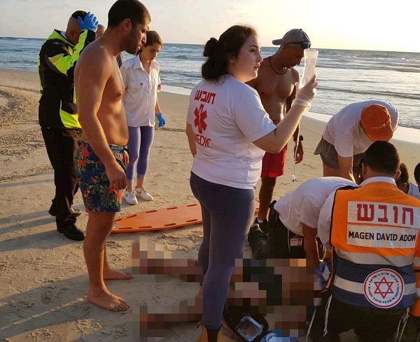 חדשות מקומיות - צעיר בן 18 טבע בסמוך לחוף סירונית בנתניה