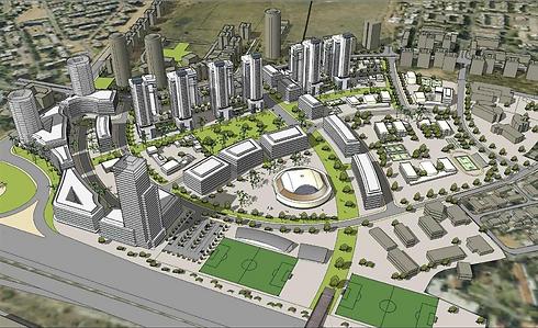 הדמיית התוכנית | פרחי צפריר אדריכלים "לעכב הפקדת תכנית מיתאר חדשה לעיר"
