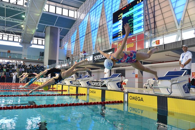 נתניה תארח את אליפות מדינות הים התיכון בשחייה אמנותית | צילום: ארכיון נתניה תארח את אליפות מדינות הים התיכון בשחייה אמנותית 