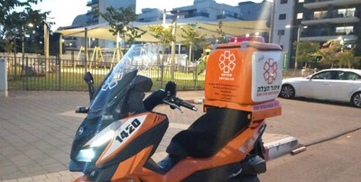 בן 9 שרכב על קורקינט נפצע בינוני בתאונה בנתניה