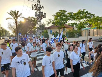 קדימה צורן: צעדת 6 ק"מ לזכר הנספים בשואה