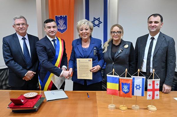 הסכם ערים תאומות עם יאסי שברומניה