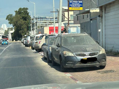  דו"חות, גרירה ואפילו גריסה: הגברת האכיפה באזה"ת הישן בנתניה