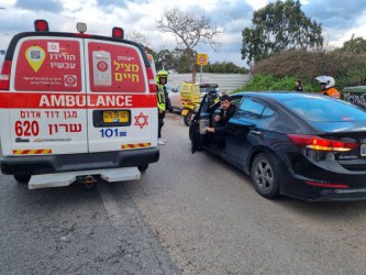 נתניה: גבר נפצע בינוני כתוצאה מאלימות