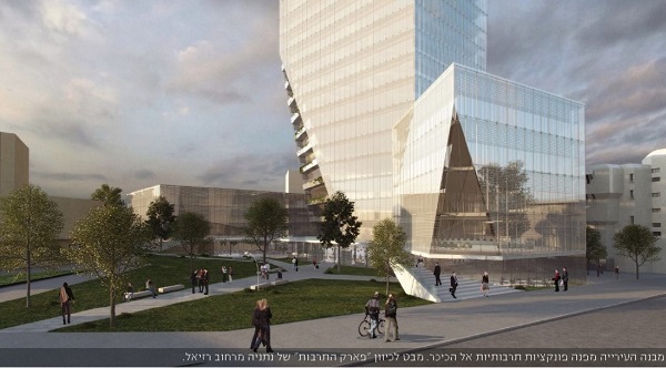 הדמיה | קלוש צ'צ'יק אדריכלים, קימל אשכולות אדריכלים בניין העירייה החדש יוצא לדרך