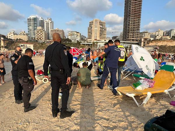  נתניה: נקבע מותו של גבר בן 50 שטבע בנתניה 