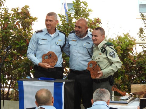  טקס החלפת פיקוד בתחנת המשטרה בנתניה