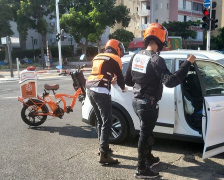  בת 80 נפצעה בינוני כתוצאה מתאונה בנתניה