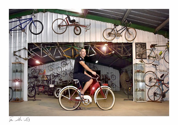 מוזיאון על גלגלים: מוזיאון האופניים היחיד במזרח התיכון