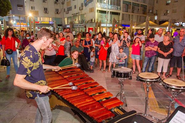 תמונה: עיריית נתניה הצלחה לפסטיבל טרמולו לכלי הקשה