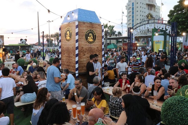 פסטיבל הבירה בנתניה אלפי משתתפים בפסטיבל הבירה בנתניה
