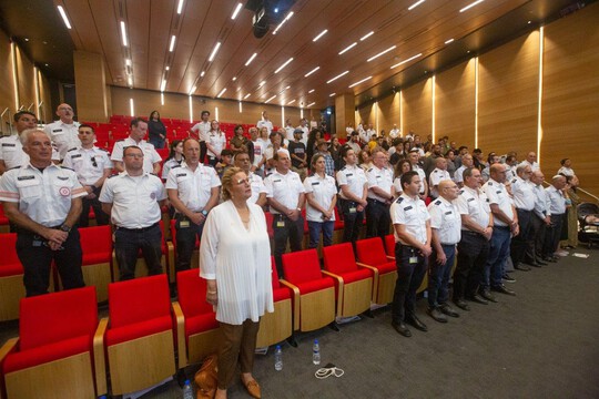  ניידת טיפול נמרץ ואמבולנסים נתרמו לזכר שישה נופלי מגן דוד אדום